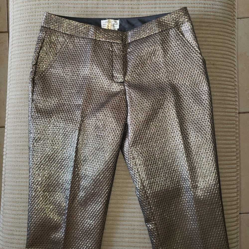 Max Studio Gold slacks - Picture 2 of 4